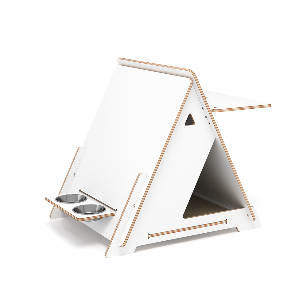 Eeeza Minimalist Multi-functional Pharaoh-themed CatNap Side Table