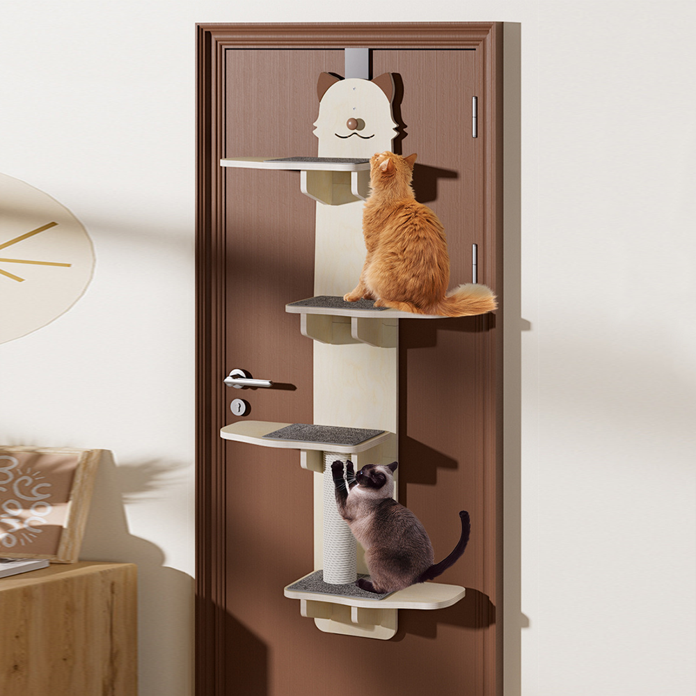 Eeeza Integrated Hanging Multi-Level Cat Tree