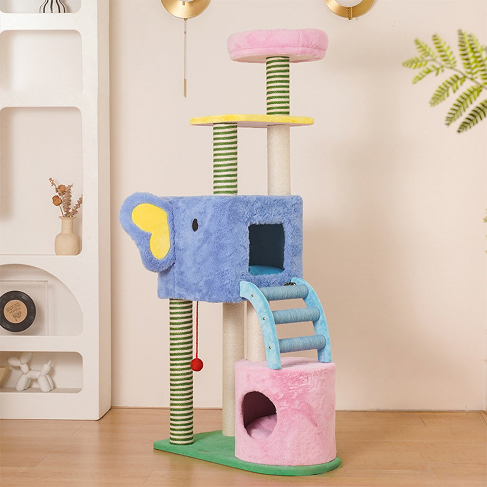 Eeeza Multi-tiered design, sturdy and shake-free cat tree