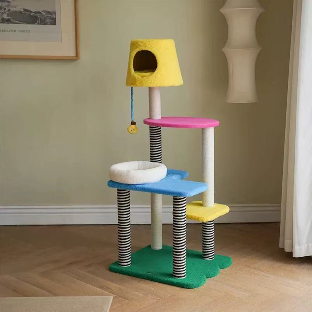 Eeeza Multi-functional Cat Tree for Multi-Cat Households