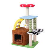 Eeeza Multi-functional All-in-One Plush Cat Tree