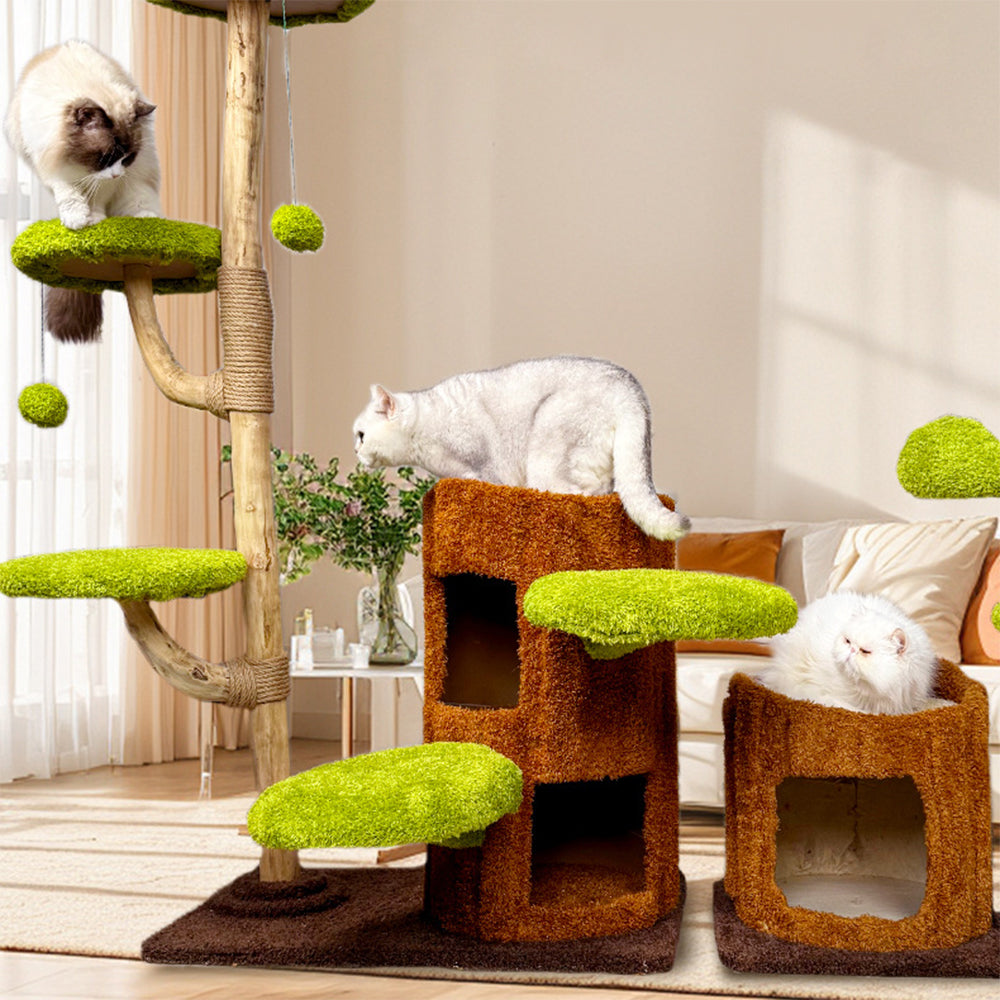 Eeeza Multi-Modular Artificial Tree Cat Tower