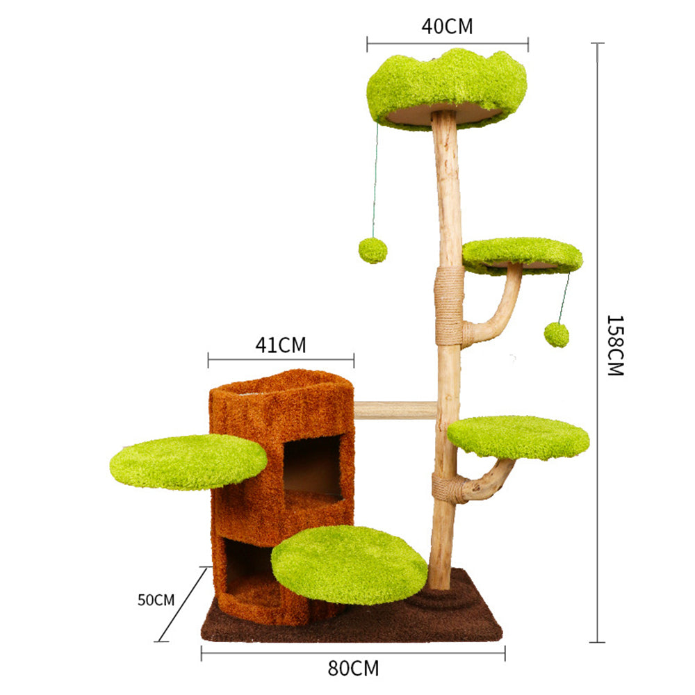Eeeza Multi-Modular Artificial Tree Cat Tower