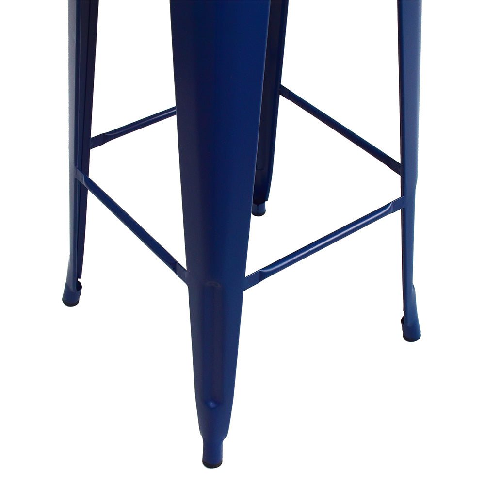 Eeeza Iron Frame Stackable Bar Stool Set