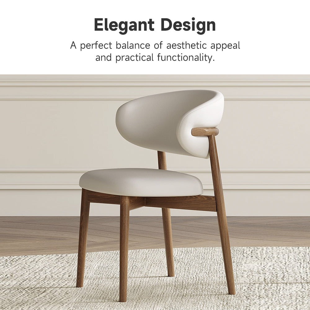 Eeeza Modern Essence Series Wrapback Chair
