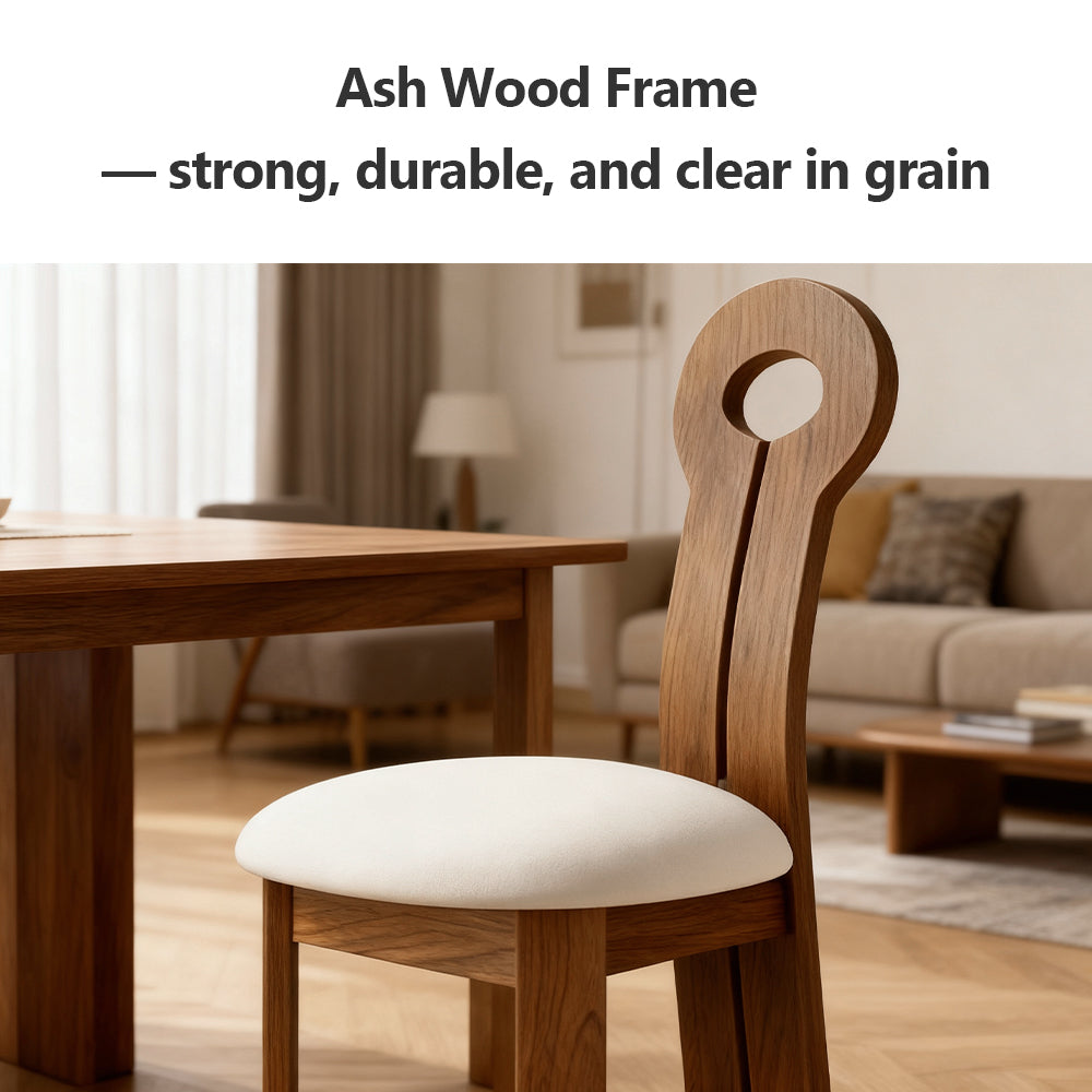 Eeeza Modern Essence Series Cutout Curve Chair