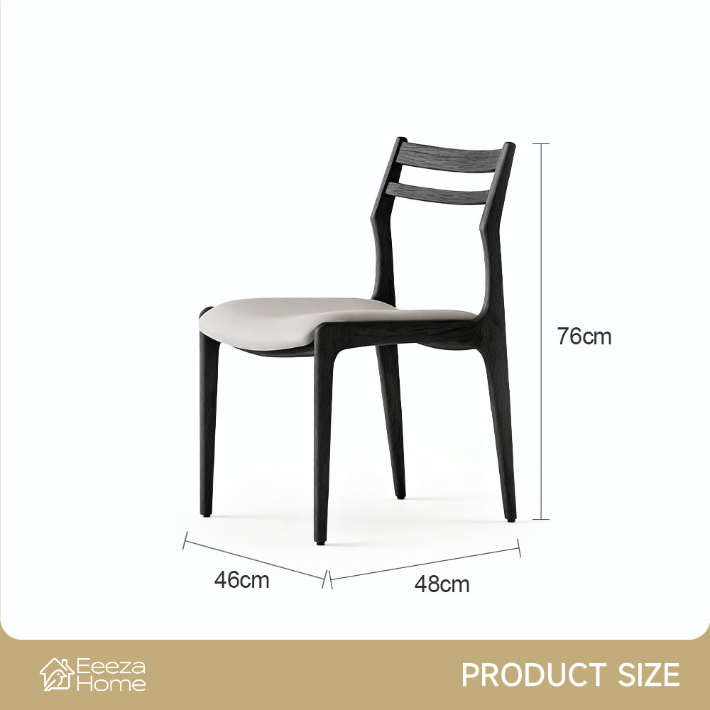 Eeeza Modern Essence Series Slatback Chair
