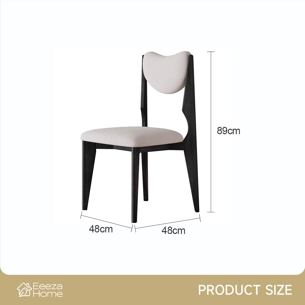 Eeeza Modern Essence Series Heartform Chair