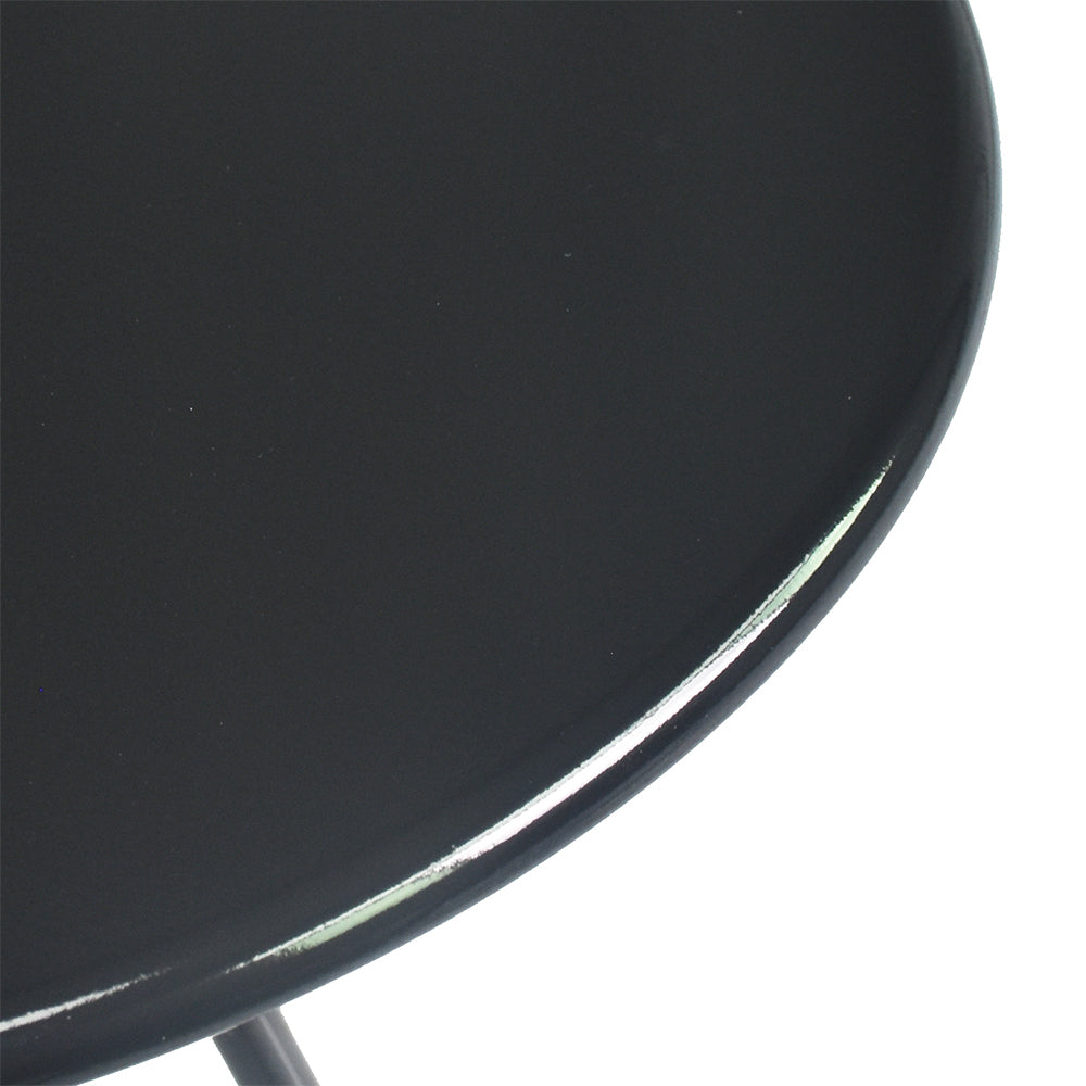 Eeeza Outdoor Iron Frame Round Table