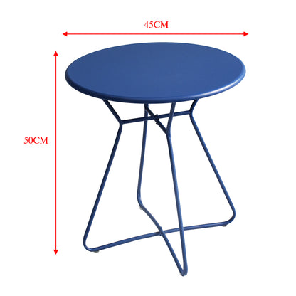 Eeeza Outdoor Iron Frame Round Table