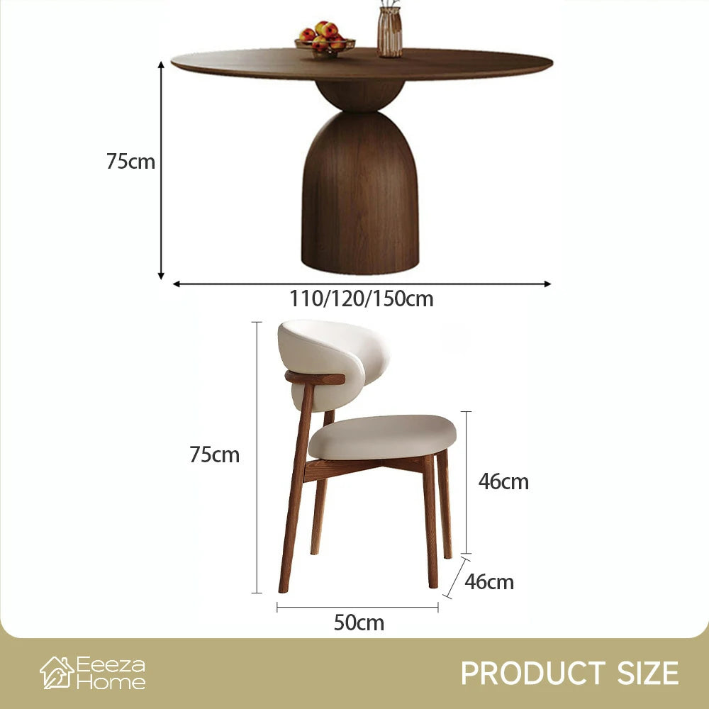 Eeeza Modern Essence Series - French Vintage Round Dining Table