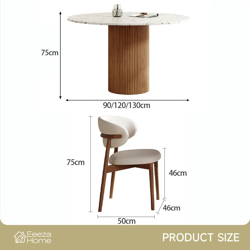 Eeeza Modern Essence Series - Round Harmony Dining Table