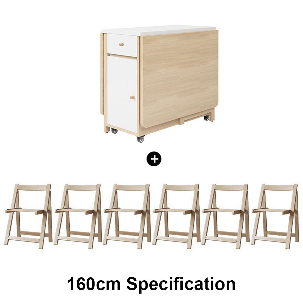 Eeeza Multi-functional MDF Folding Table (Can be purchased as a set)