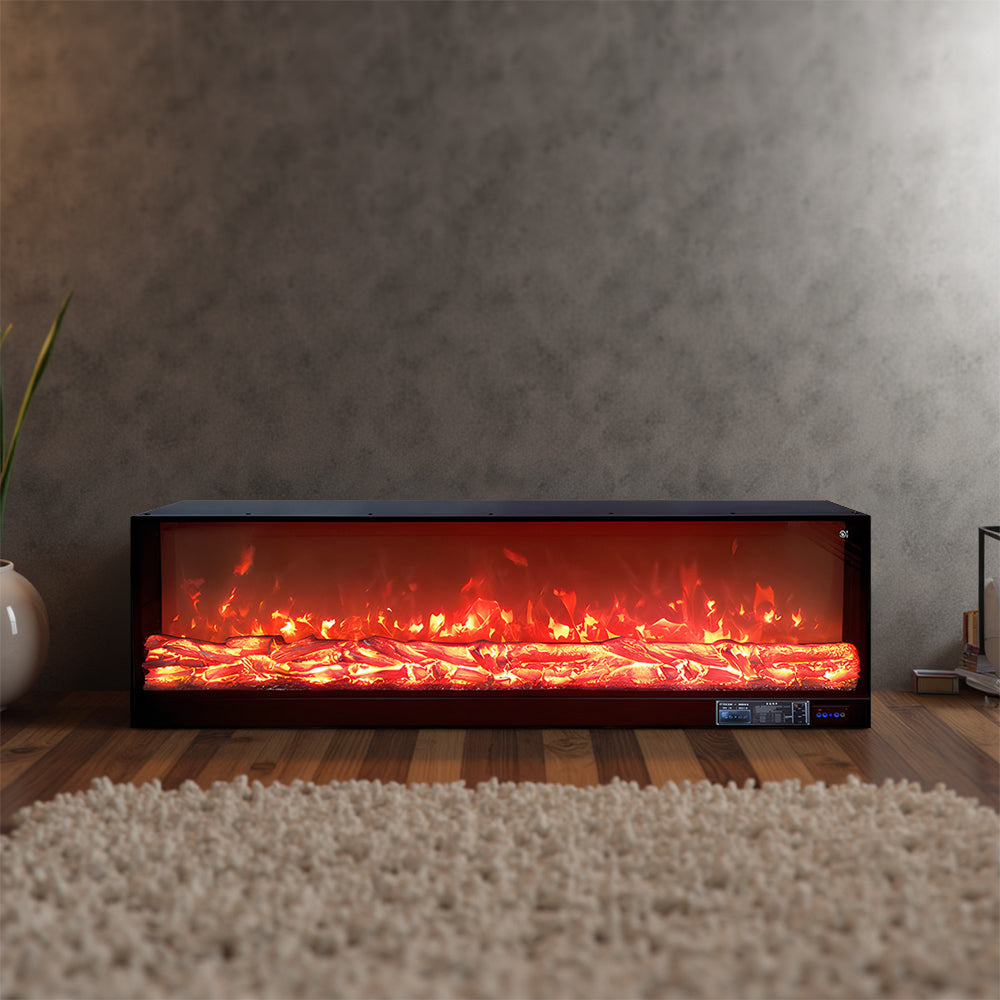 Eeeza Simulated Flame Electric Fireplace Decoration