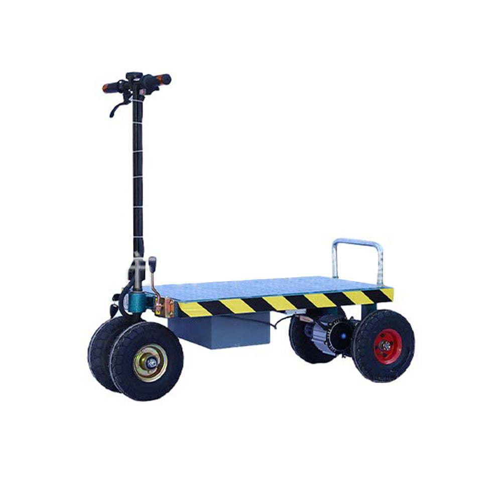 Eeeza 24V 12Ah 650W Electric Trolley Folding Flatbed - Blue