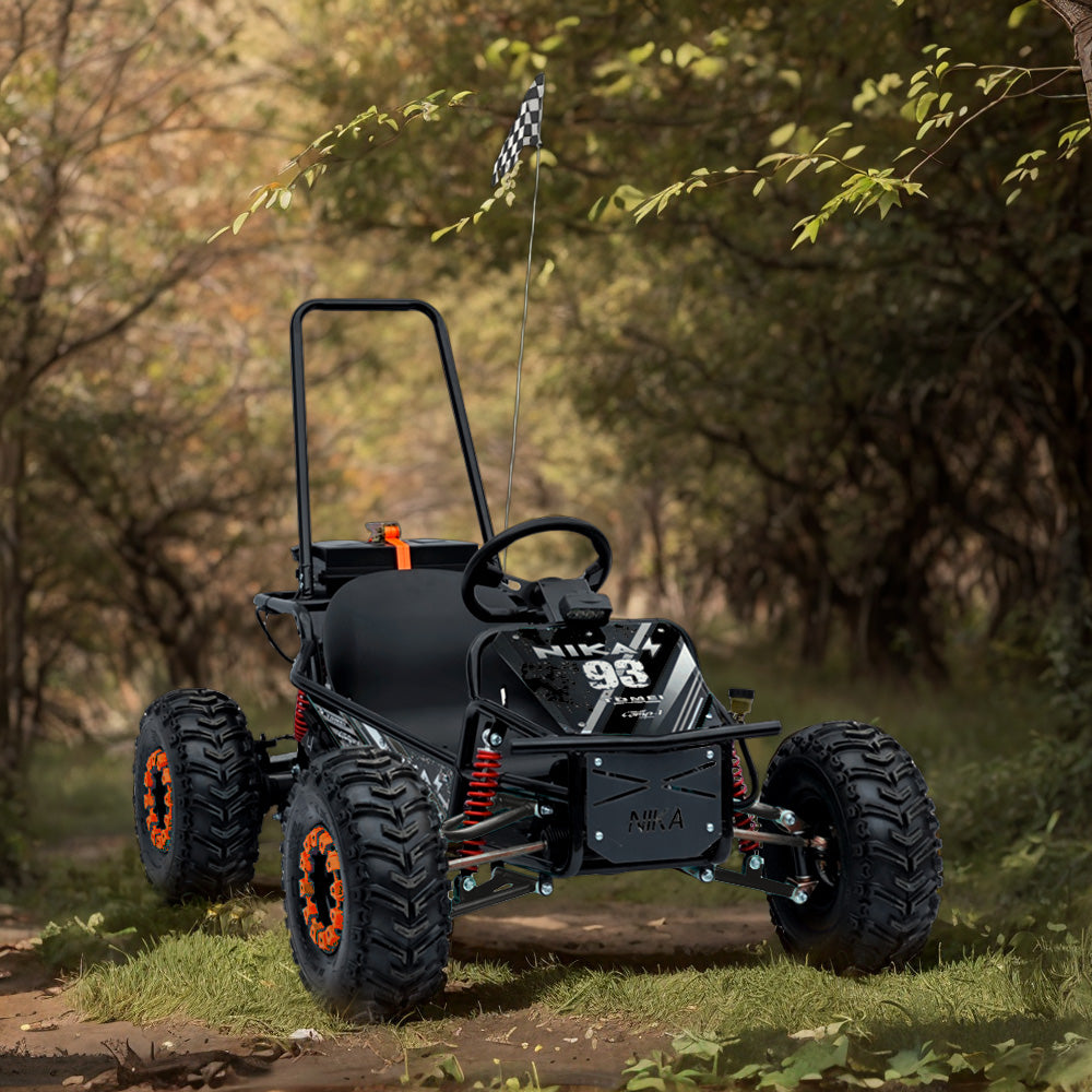 Eeeza 1000W Off-Road Electric Go Kart with Brushless Motor