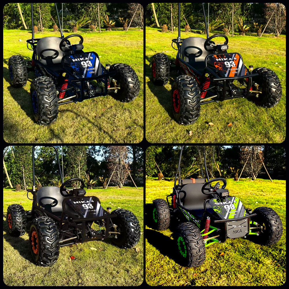 Eeeza 1000W Off-Road Electric Go Kart with Brushless Motor