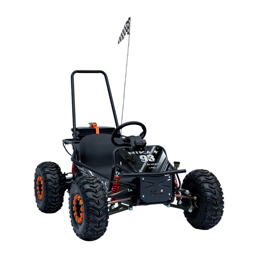 Eeeza 1000W Off-Road Electric Go Kart with Brushless Motor