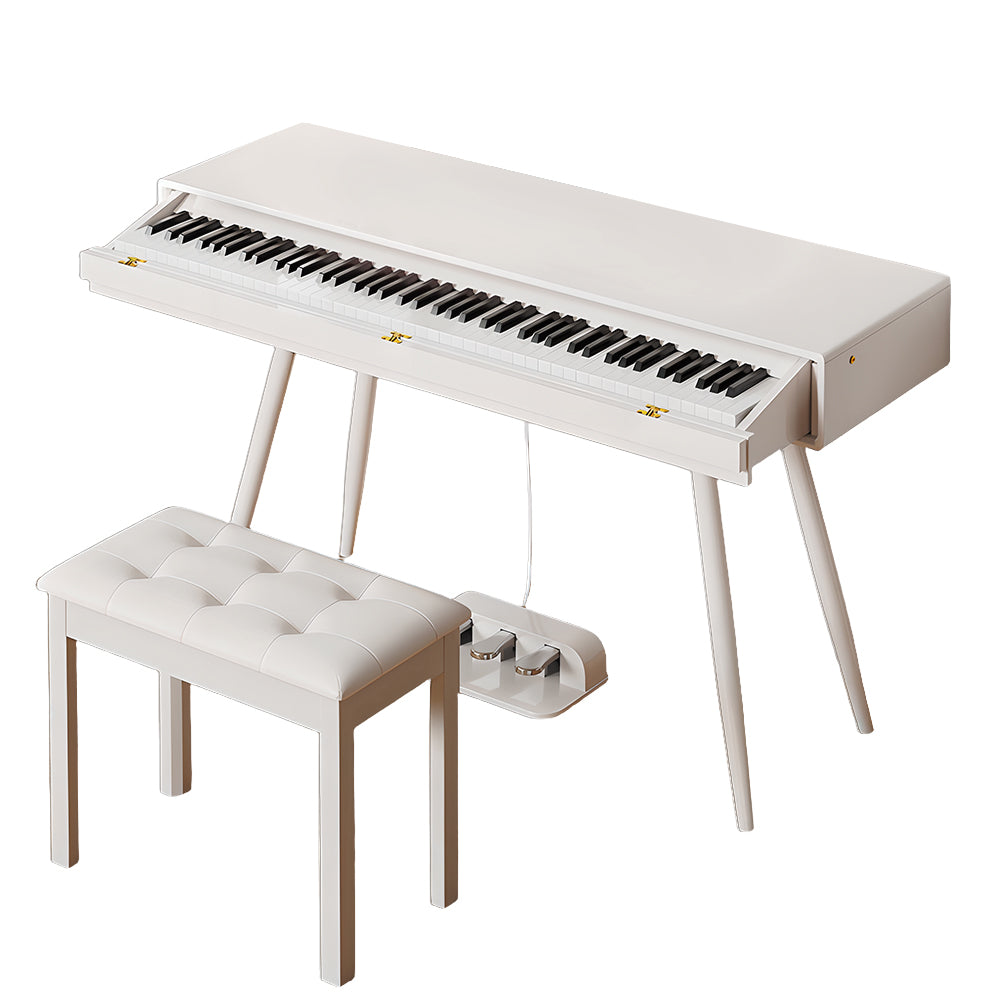 Betsy 88 Key Full Size Weighted 2 in 1 Digital Piano Dress Table With Bench