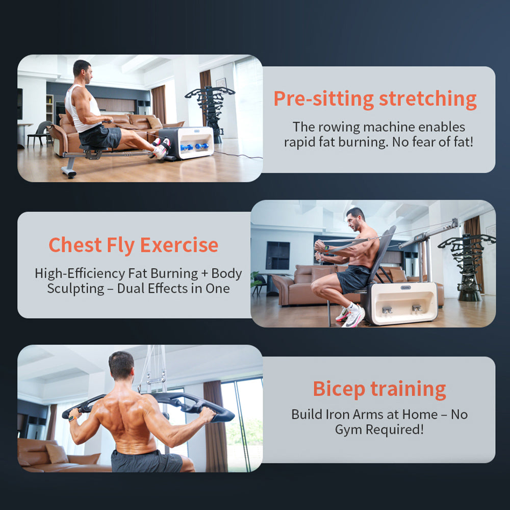 Eeeza Multifunctional Home Fitness Cabinet