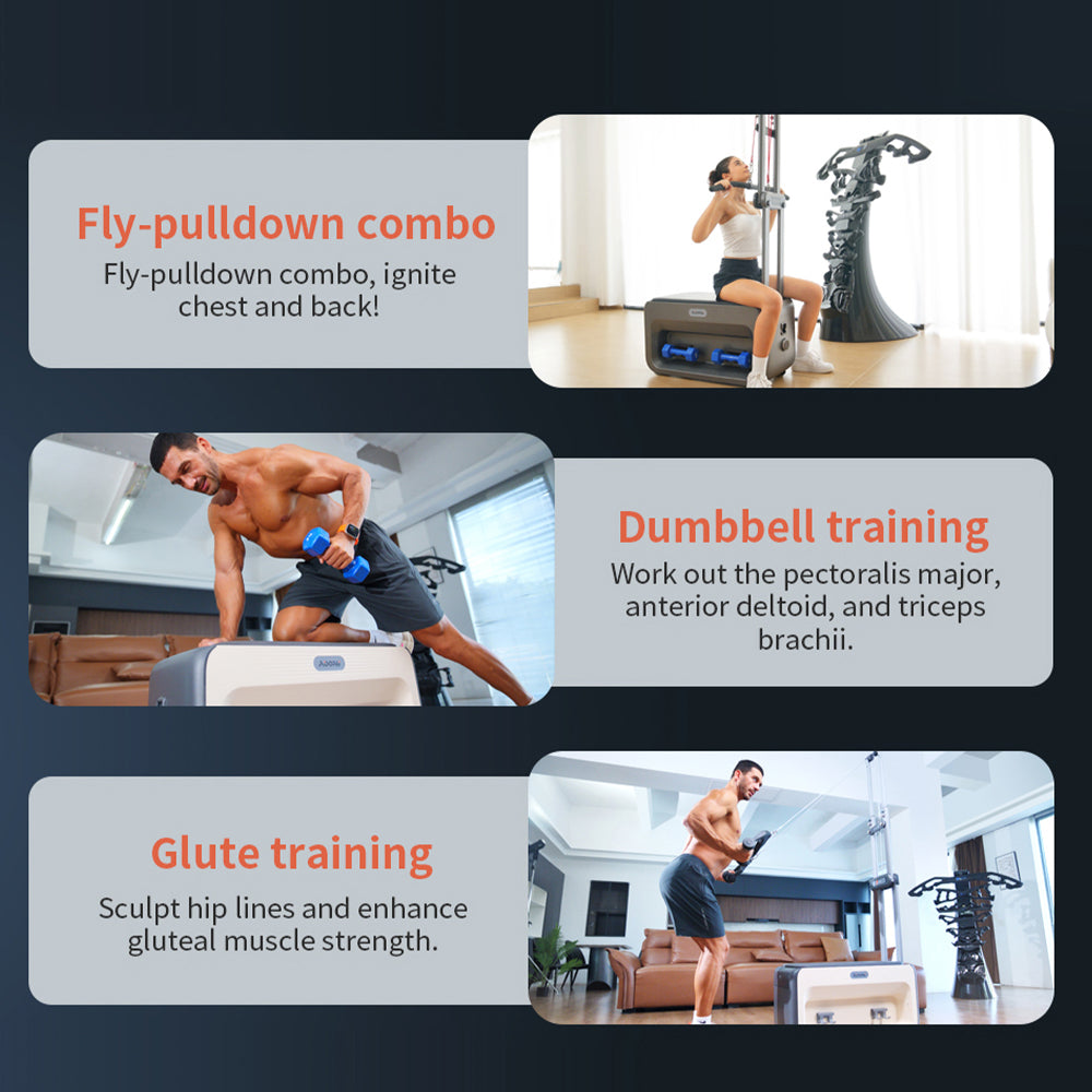 Eeeza Multifunctional Home Fitness Cabinet