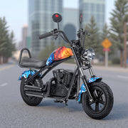 Eeeza 180W 24V 5.2Ah Harley Motorcycle With Brushless Motor