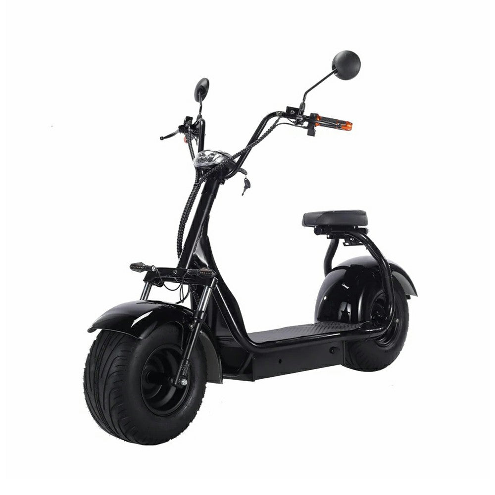 Eeeza Fat-Tire Electric Scooter – 1500W 60V 12Ah Motor, Hydraulic Brakes, Heavy-Duty Frame