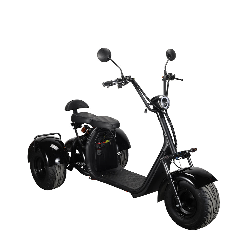 Eeeza 4000W 60V 12Ah Electric Scooter Off Road With Brushless Motor – Powerful Trike for Commuting & Adventure