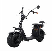 Eeeza 3000W 60V 12Ah Electric Scooter Off Road With Brushless Motor – Retro Style, Dual Seat, Hydraulic Disc Brakes