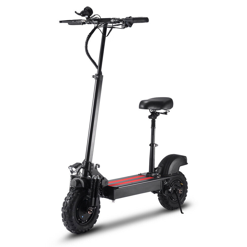 Eeeza 2000W Dual Motors 11-inch Electric Scooter - Black