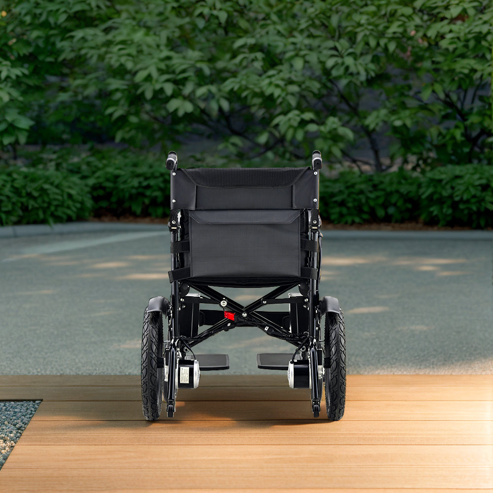 Eeeza Electric Lightweight Wheelchair – Dual Motor, Foldable, Lithium Battery Travel Companion