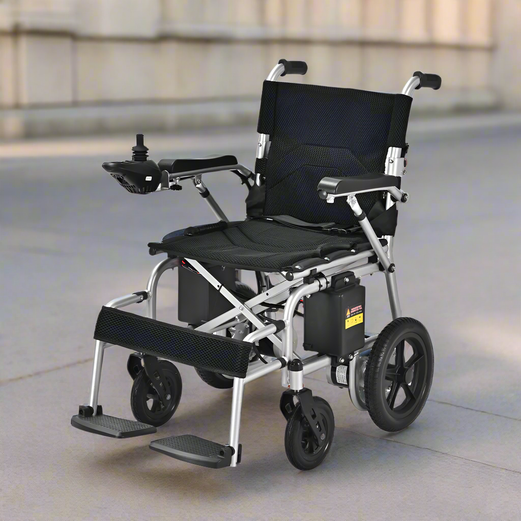 Eeeza Electric Foldable Wheelchair – Compact Power with Comfort & Control