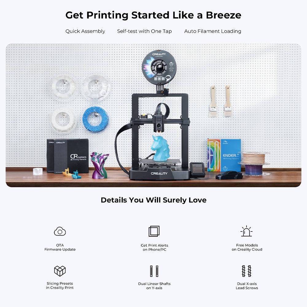 Creality Ender-3 V3 KE Smart And Fast 3D Printer For Beginners