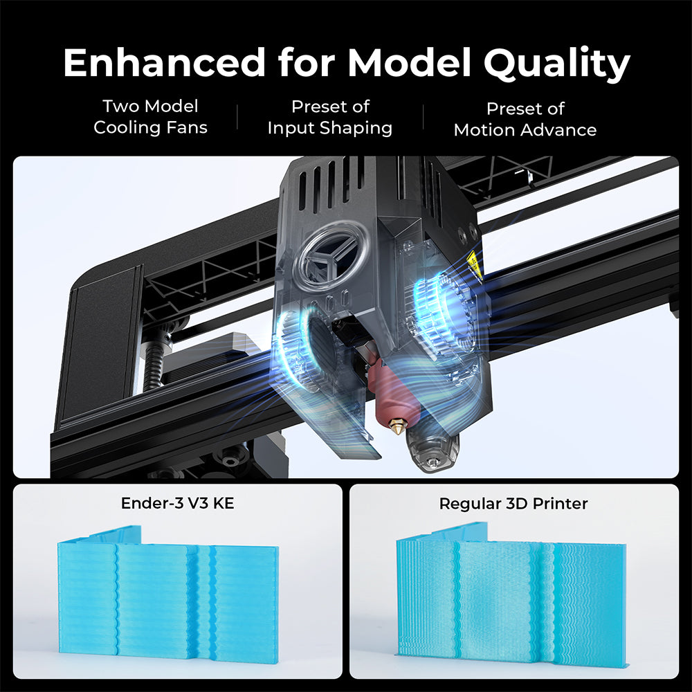 Creality Ender-3 V3 KE Smart And Fast 3D Printer For Beginners