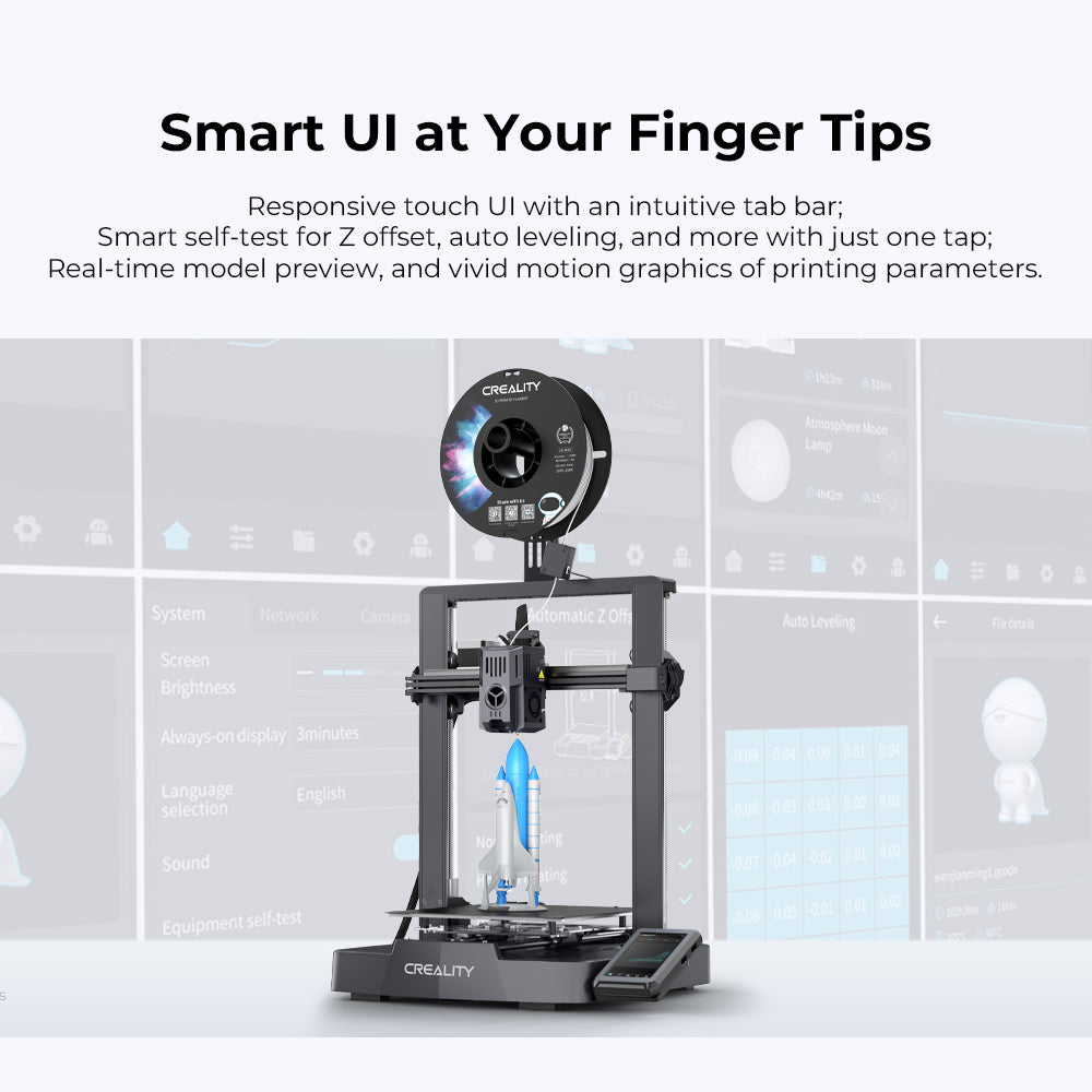 Creality Ender-3 V3 KE Smart And Fast 3D Printer For Beginners