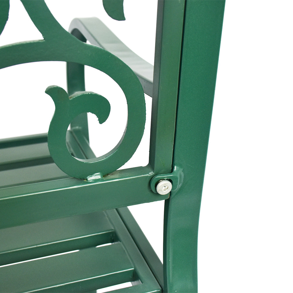 Eeeza Outdoor Iron Frame Bench