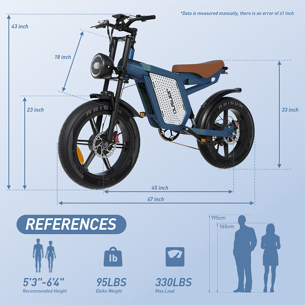 JANSNO High-Carbon Steel Electric Bicycle With 750W Brushless DC Motor