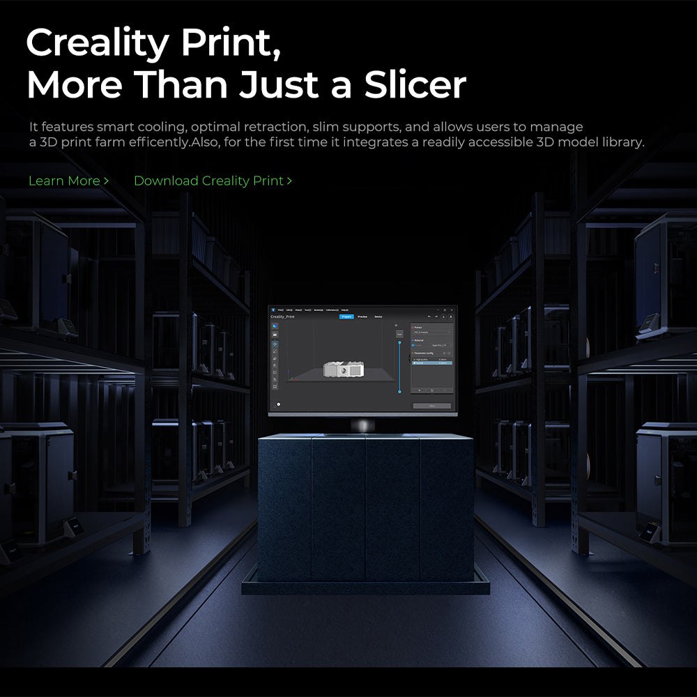 Creality K1C 3D Printer, Reliable Carbon Fiber Printing