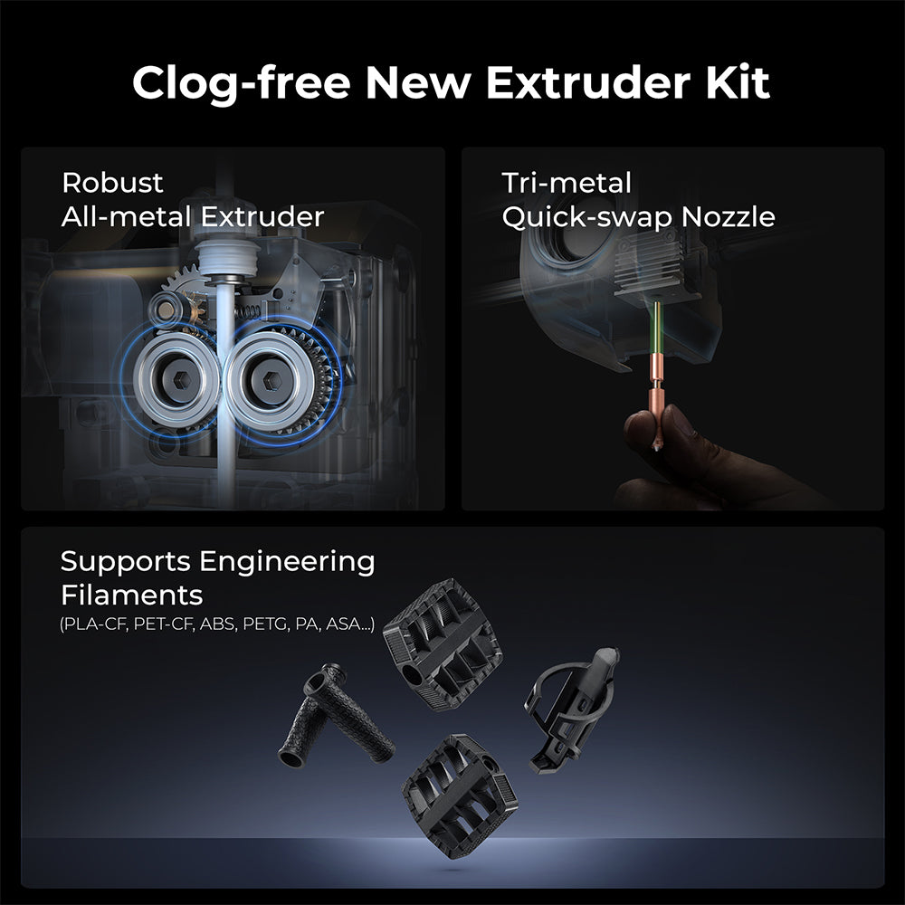 Creality K1C 3D Printer, Reliable Carbon Fiber Printing