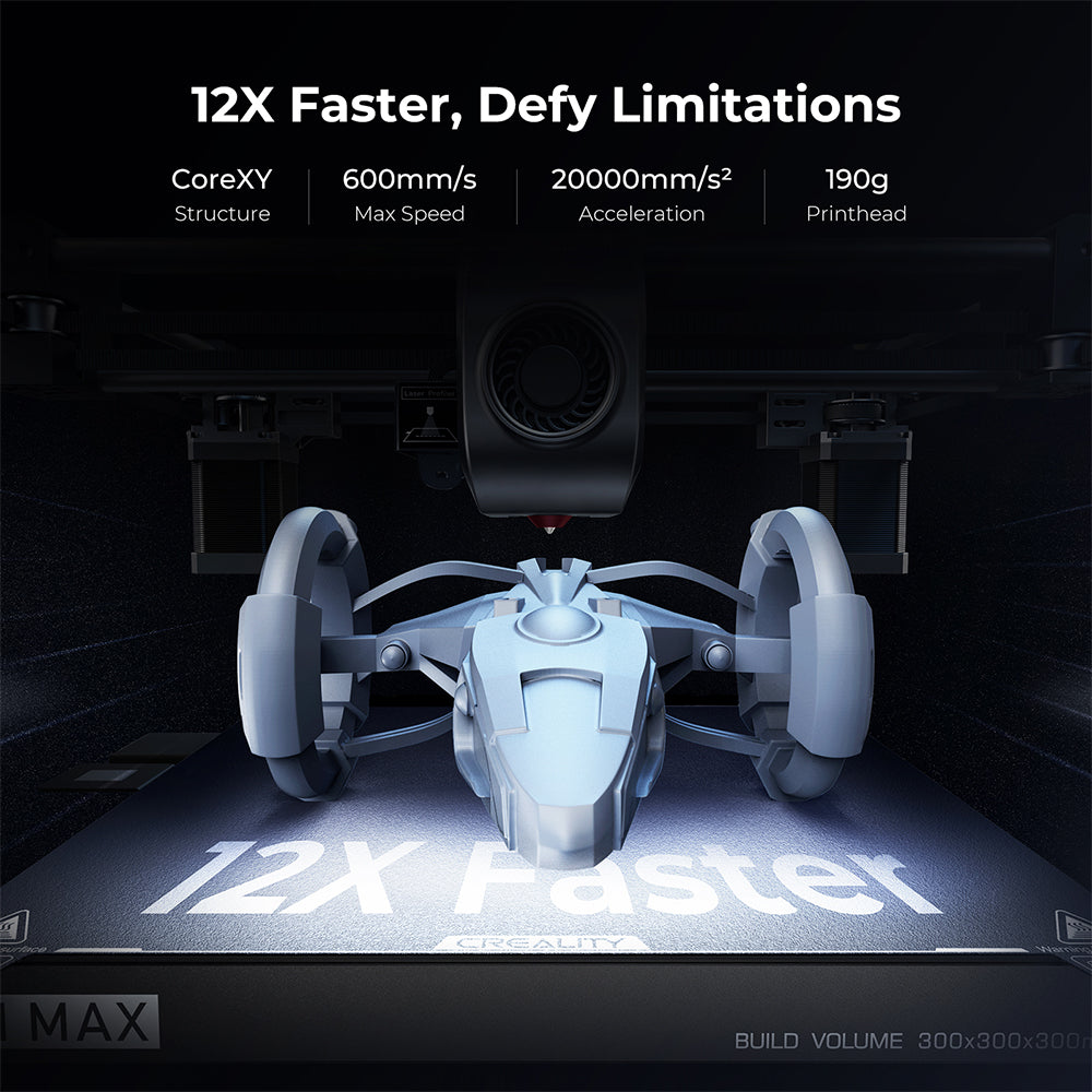 Creality K1 Max 3D Printer, Speedy, Smart, Super