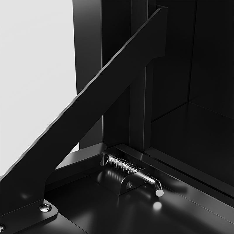 Outdoor Parcel Drop Box, Courier Locker with Mechanical Lock,Floor Standing Parcel Locker, Size 36.6'' x 15.75''x 15.75'', Burglar Resistant Stopper, For Porch Curbside