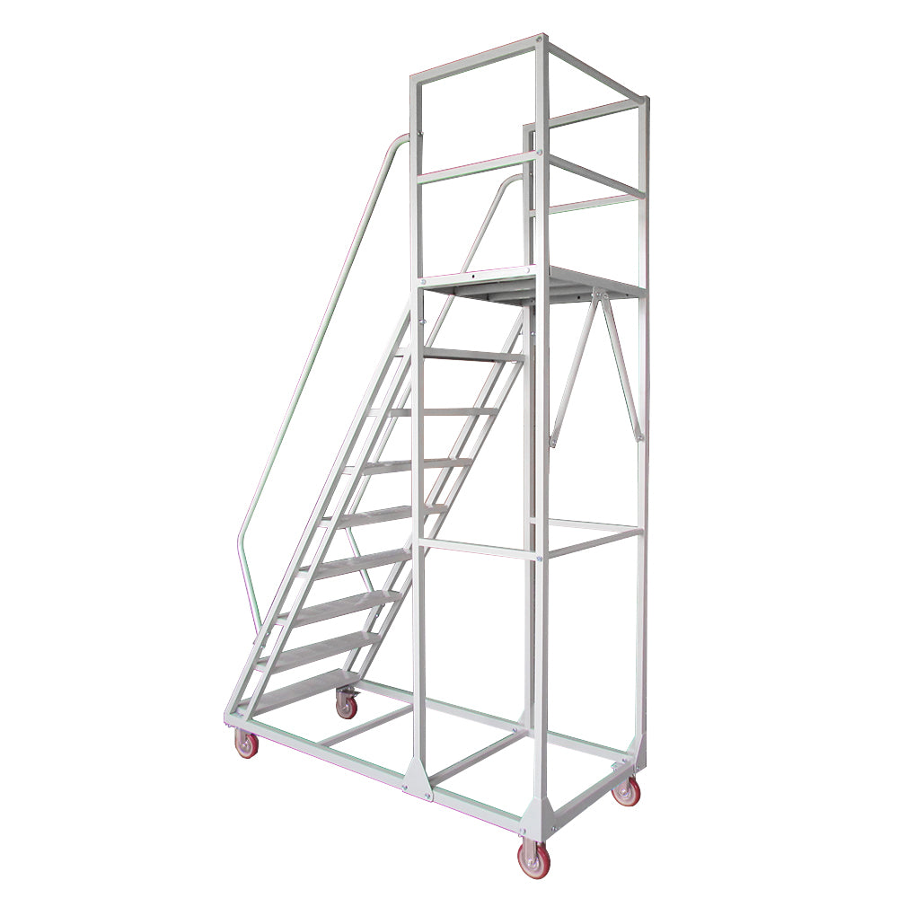 Eeeza Industrial Rolling Work Platform – 1.5m / 2m / 2.5m Options, CRS Frame, 300kg Capacity
