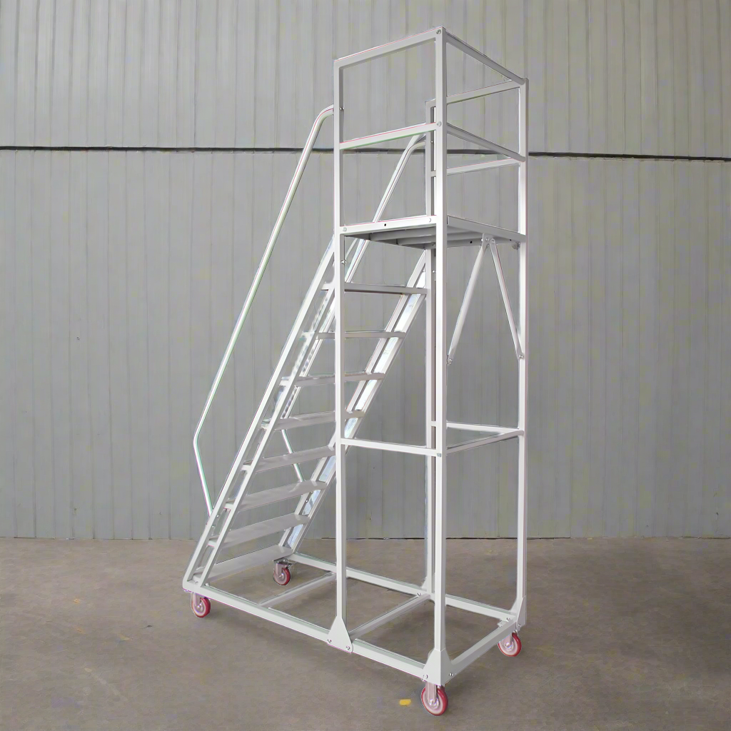 Eeeza Industrial Rolling Work Platform – 1.5m / 2m / 2.5m Options, CRS Frame, 300kg Capacity