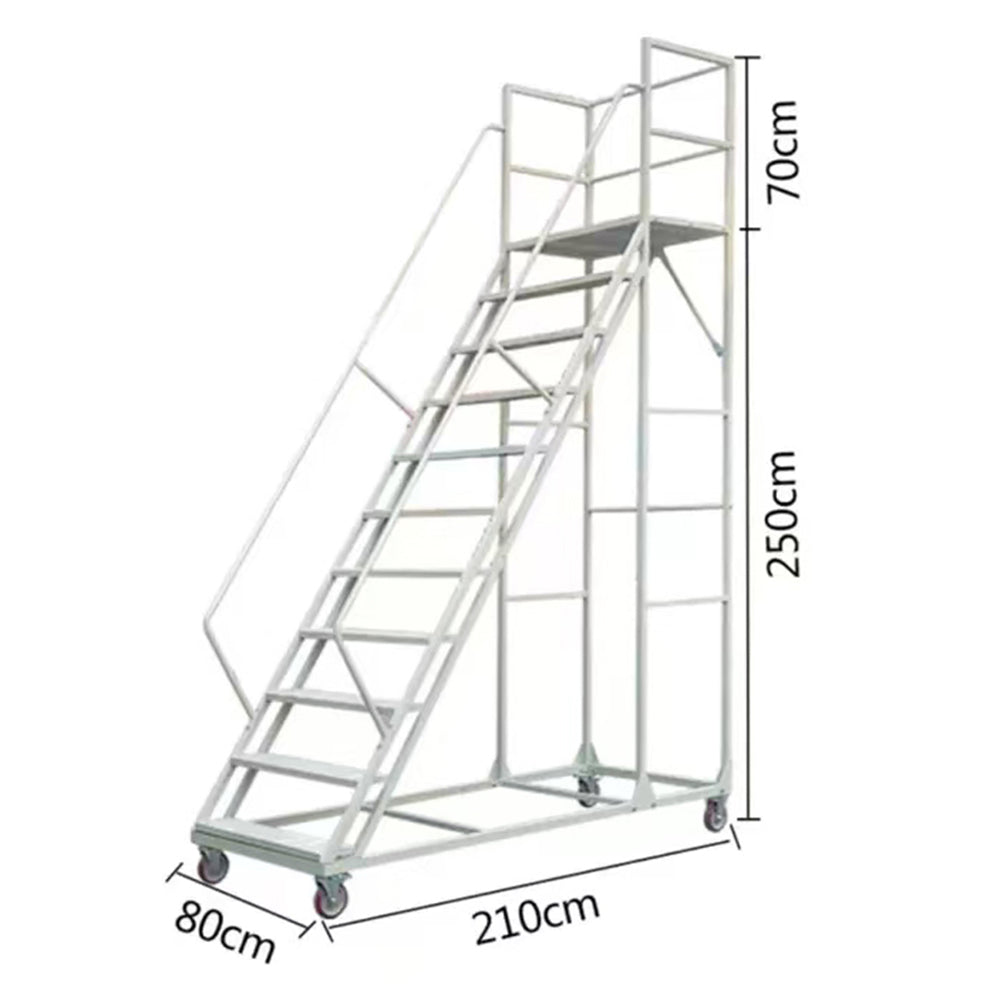Eeeza Industrial Rolling Work Platform – 1.5m / 2m / 2.5m Options, CRS Frame, 300kg Capacity