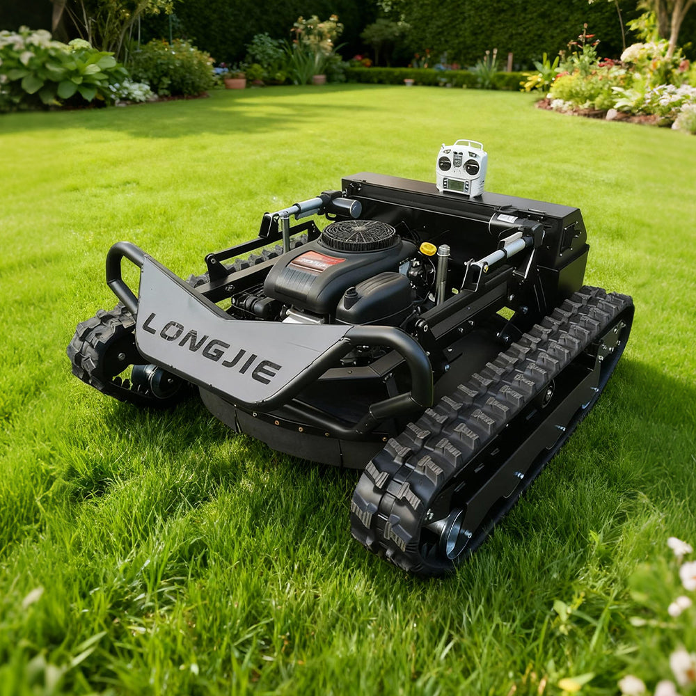 Tracked Gasoline-powered Remote-controlled Lawn Mower