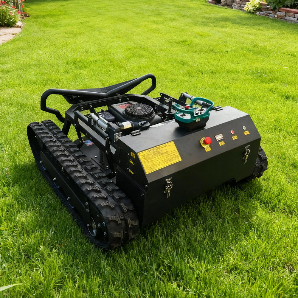 Tracked Gasoline-powered Remote-controlled Lawn Mower