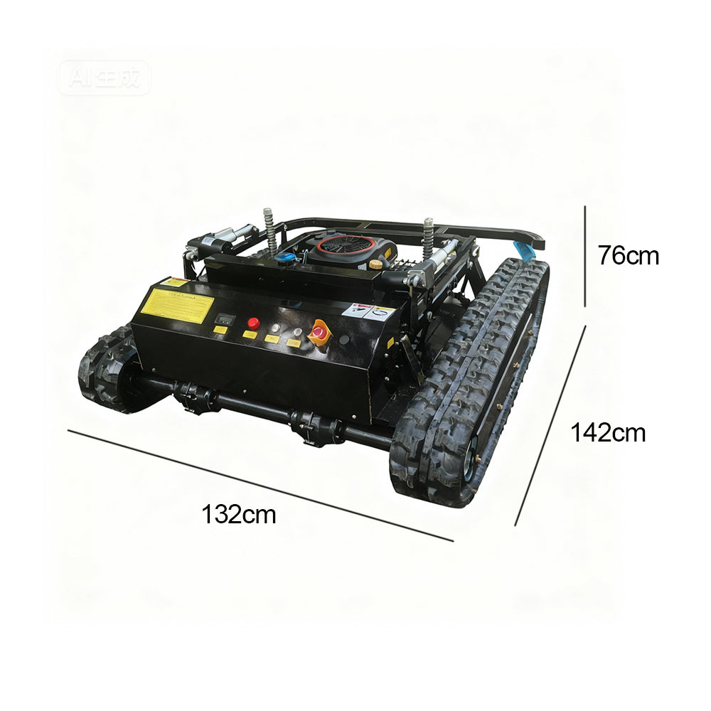 Intelligent Remote Control Hybrid(Oil-Electric) 80CM High-Efficiency Lawn Mower