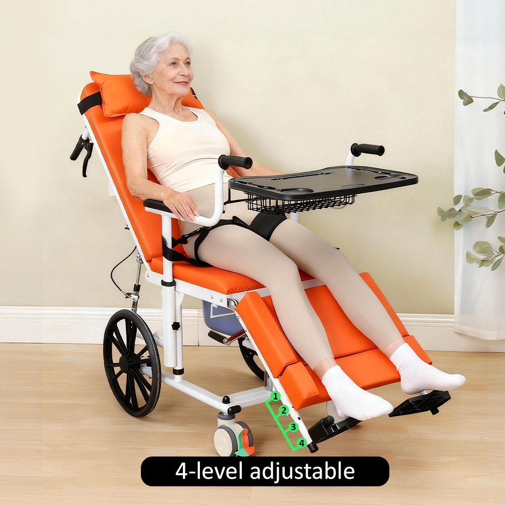 Eeeza Manual Adjustable Lifting Transfer Chair