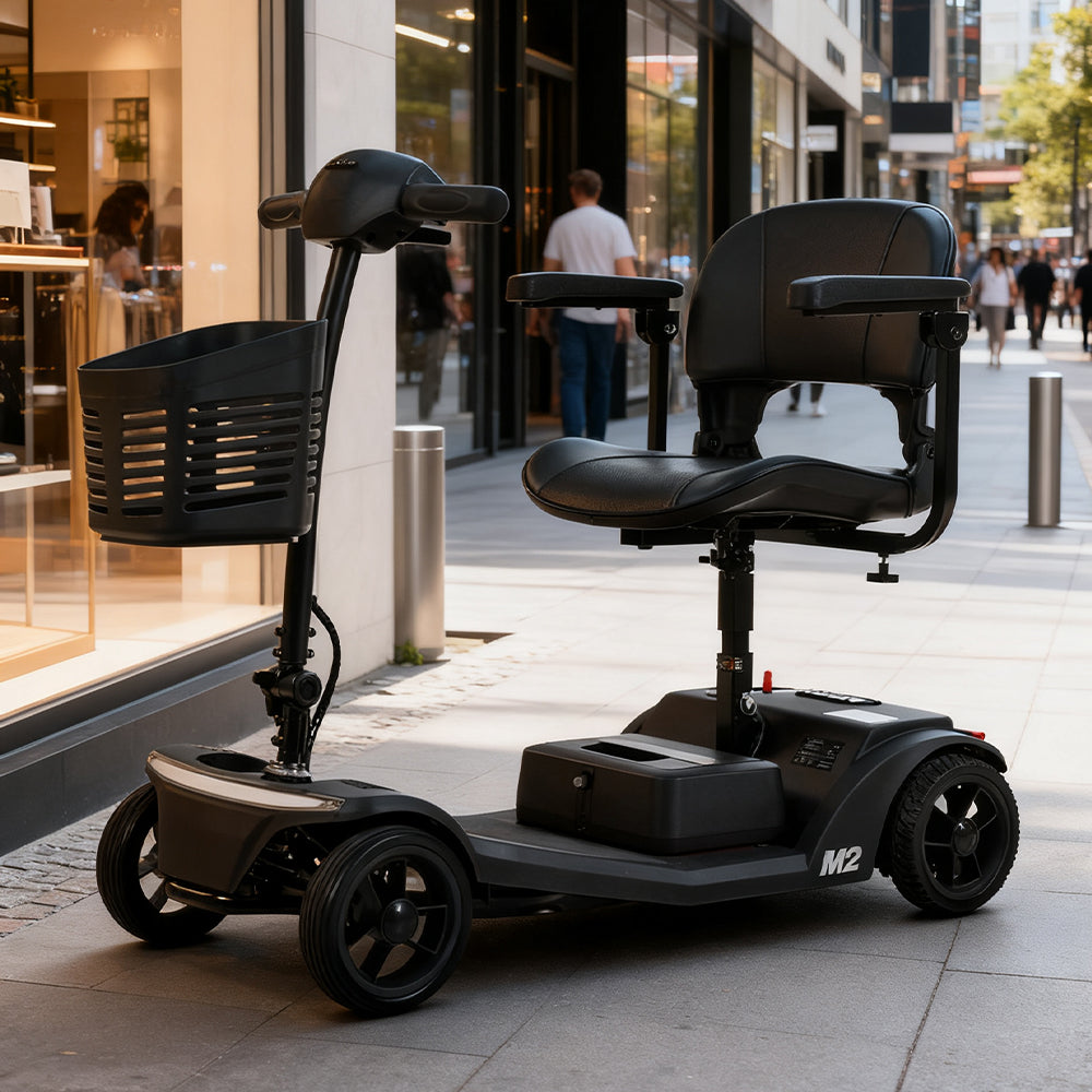 METRO MOBILITY Foldable 250W 24V Electric Mobility Scooter With Brushed Motor