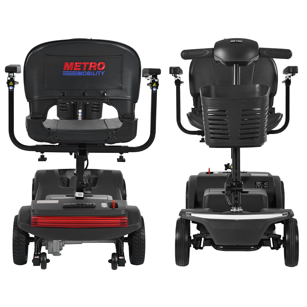 METRO MOBILITY Foldable 250W 24V Electric Mobility Scooter With Brushed Motor